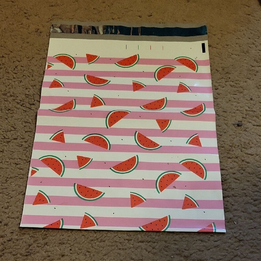 Watermelon Print Poly Mailers - Picture 4 of 4